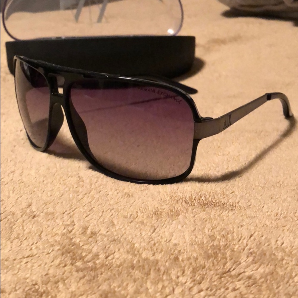 Armani Exchange Sunglasses Black